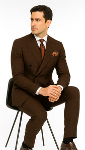 Men’s Rossi Man Milano RM1848 – Slim Fit Stylish Suit - Modern Formalwear for Men