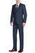 Men's Slim Wool Suit w/ Optional Vest - Renoir - Indigo Blue - USA Men's Outlet