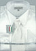 Men's Stylish White Satin Dress Shirt, Tie & Pocket Square Set - Daniel Ellissa - USA Men's Outlet