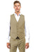 ~~Men’s Tan Wool Suit Vest by Zegarie - Luxury Designer w/ Sophistication - USA Men's Outlet