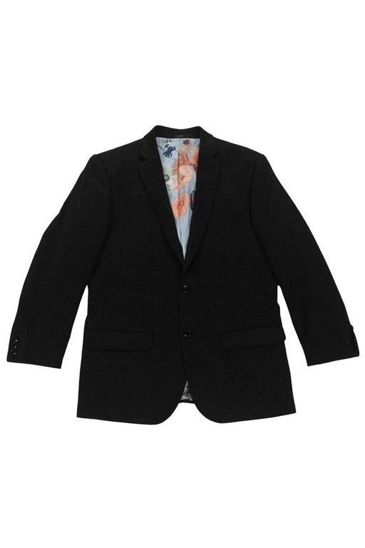 Men's Tazio Slim Fit Travel Blazer in Black – Stretch & Sophistication - USA Men's Outlet