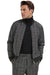 Men's Tazio Track Suit Set: Stylish Black Plaid Jacket & Pant - USA Men's Outlet