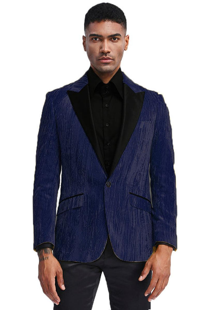 Men's Tazio Turquoise Velvet Tuxedo Jacket - Sophisticated Prom Style - USA Men's Outlet