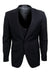 Men's Vested Peak Lapel Suit by Stacy Adams - Black - USA Men's Outlet