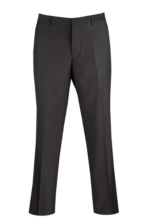 Men's Vinci Wool-Blend Dress Pants | Modern Fit & Black - USA Men's Outlet