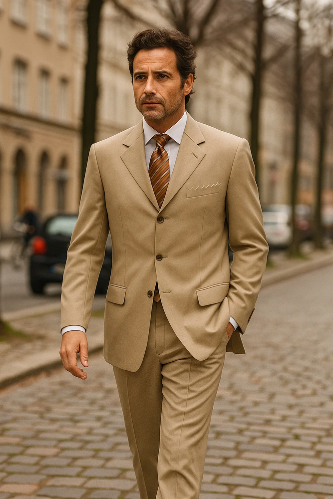mens-3-button-blazer-three-button-tan-beige-sport-coat-side-vented-wools-blazer