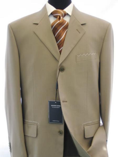 mens-3-button-blazer-three-button-tan-beige-sport-coat-side-vented-wools-blazer