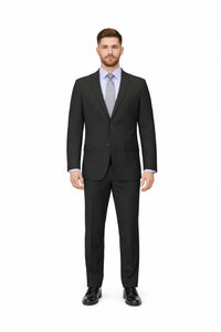 Modern Fit Tiglio Wool Double-Breasted Suit – Premium Tailored Formal Suit