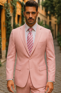 Mens Blazer Classic Fit Sport Coat Two Buttons Lightweight Suit Jacket Iceberg Green