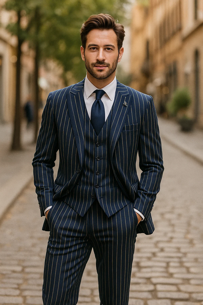 mens-dark-navy-blue-white-mars-vested-peak-lapel-gangster-bold-pinstripe-suit