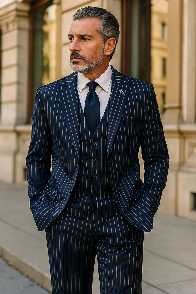 mens-dark-navy-blue-white-mars-vested-peak-lapel-gangster-bold-pinstripe-suit