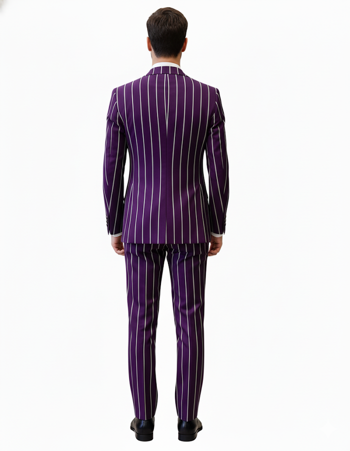 Mens Gangster Suit - 1920's Suit - Double Breasted Suit