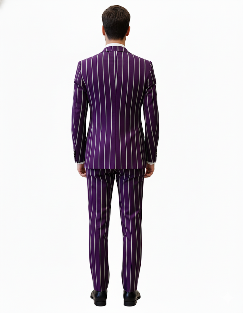 Mens Gangster Suit - 1920's Suit - Double Breasted Suit