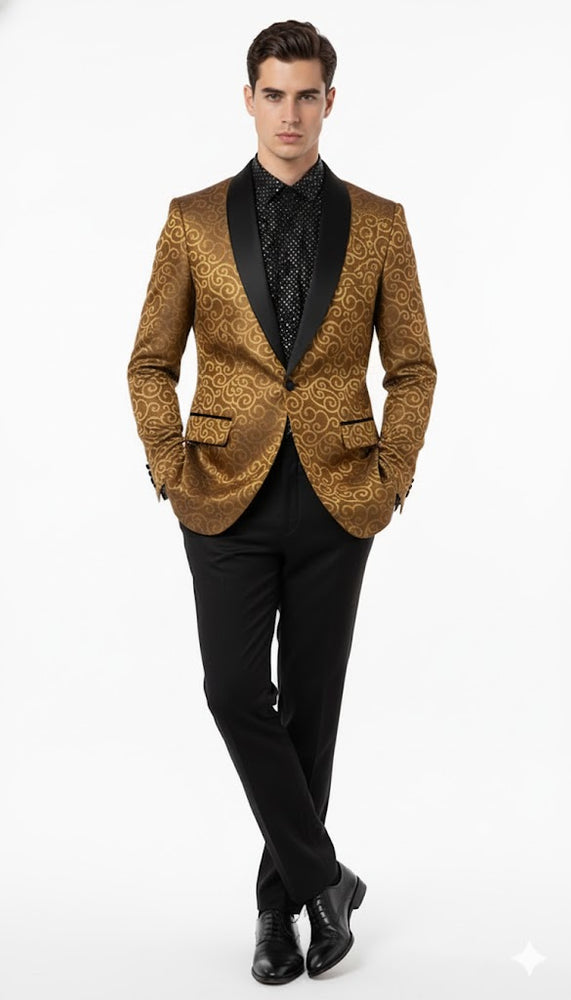 Men's Gold Blazer