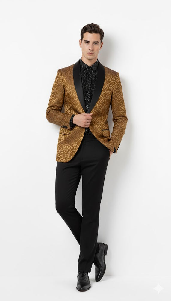 Men's Gold Blazer
