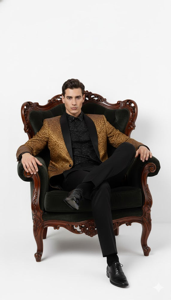 Men's Gold Blazer