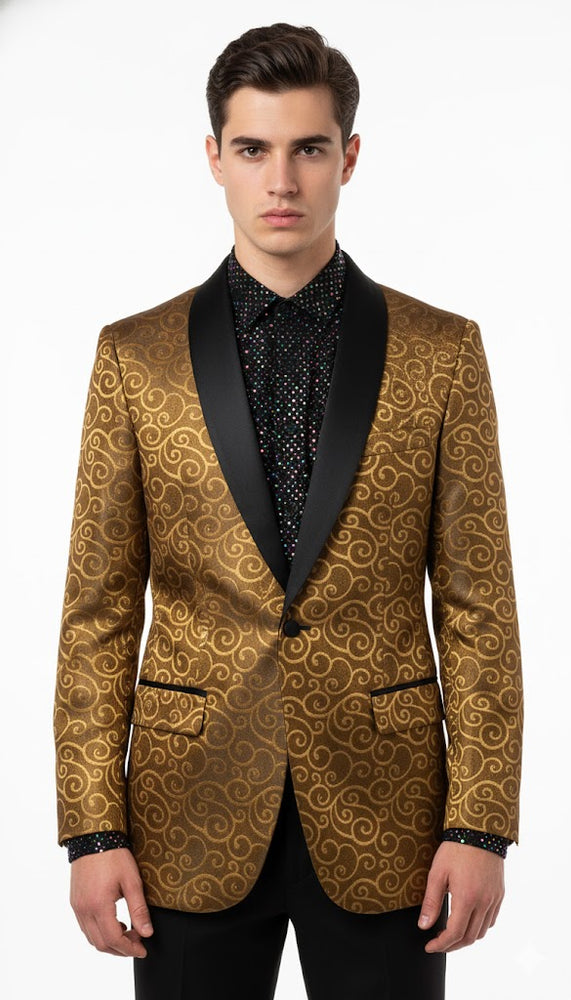 Men's Gold Blazer