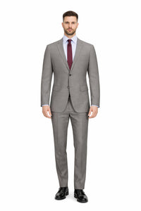 Slim Fit Tiglio Wool Suit – Modern Tailored Two-Piece Formal Suit
