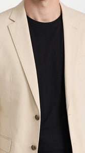 Mens Light Tan Sportcoat – Cream Beige Blazer for Weddings, Business & Smart Casual Wear