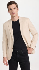 Mens Light Tan Sportcoat – Cream Beige Blazer for Weddings, Business & Smart Casual Wear