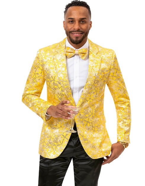 Mens Prom Tuxedo Suit Prom Suit - AlbertoNardoniStore – Yellow Prom Suit