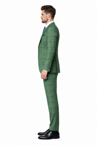 Rossi Man MAX RM1841 Slim Fit 3-Piece Suit – Men’s Formalwear