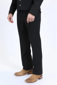 Men's Western Sport Suit - Black