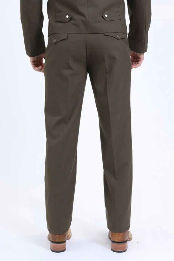 Men's Western Sport Suit - Brown
