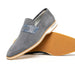 Zelli Meo 3 Suede and Genuine Crocodile Penny Loafers in Gray