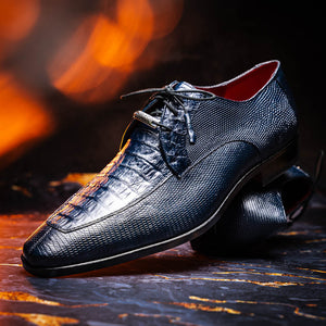 Marco Di Milano Merida Navy Leather Loafers