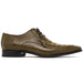 Marco Di Milano Merida Olive Green Leather Shoe