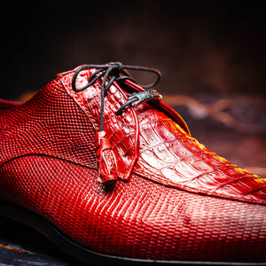 Marco Di Milano Merida Red Leather Loafer