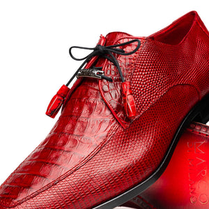 Marco Di Milano Merida Red Leather Loafer