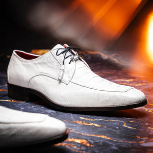 Marco Di Milano Merida White Leather Oxford