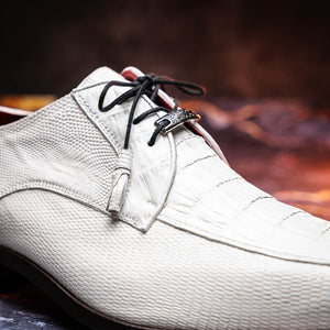 Marco Di Milano Merida White Leather Oxford
