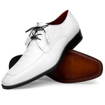 Marco Di Milano Merida White Leather Oxford