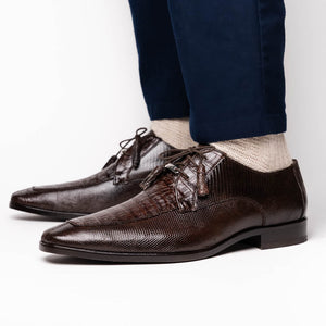 Marco_Di_Milano Merida Brown Leather Dress Shoes