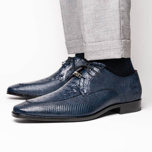 Marco Di Milano Merida Navy Leather Loafers