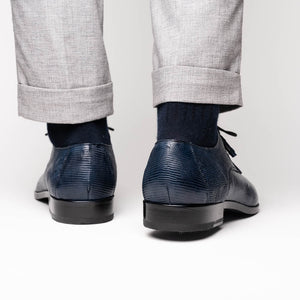 Marco Di Milano Merida Navy Leather Loafers