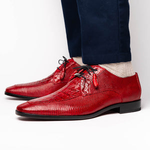 Marco Di Milano Merida Red Leather Loafer