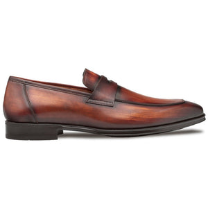 Mezlan Avenue Rubber Sole Penny Loafer