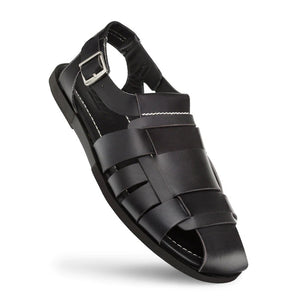 Mezlan Fisherman Sandals Black (R20257)