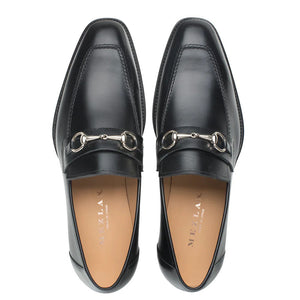 Mezlan Ornament Loafers Black (E20482)