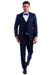 Milano

Men's Navy Blue One-Button Tuxedo w/ Satin Trim by Azzuro Milano - USA Men's Outlet