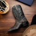 Marco Di Milano Missouri Stone White Leather Shoe