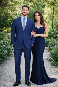 Slim Fit Tiglio Wool Suit – Modern Tailored Two-Piece Formal Suit