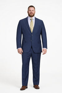 Modern Fit Tiglio Wool Double-Breasted Suit – Premium Tailored Formal Suit