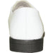 Modern White Tuxedo Shoes by Bravo – Classic Shiny Patent Formal - USA Men's Outlet