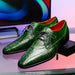 Marco Di Milano Moncalieri Green Leather Loafers