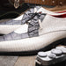 Marco_Di_Milano Moncalieri - Gray & White Leather Loafer